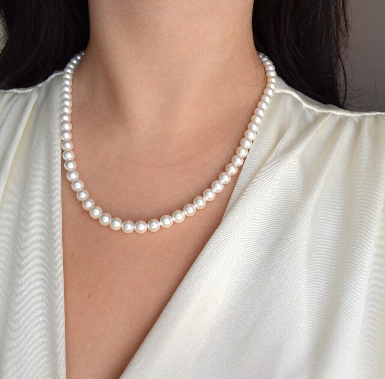 Pearl necklaces