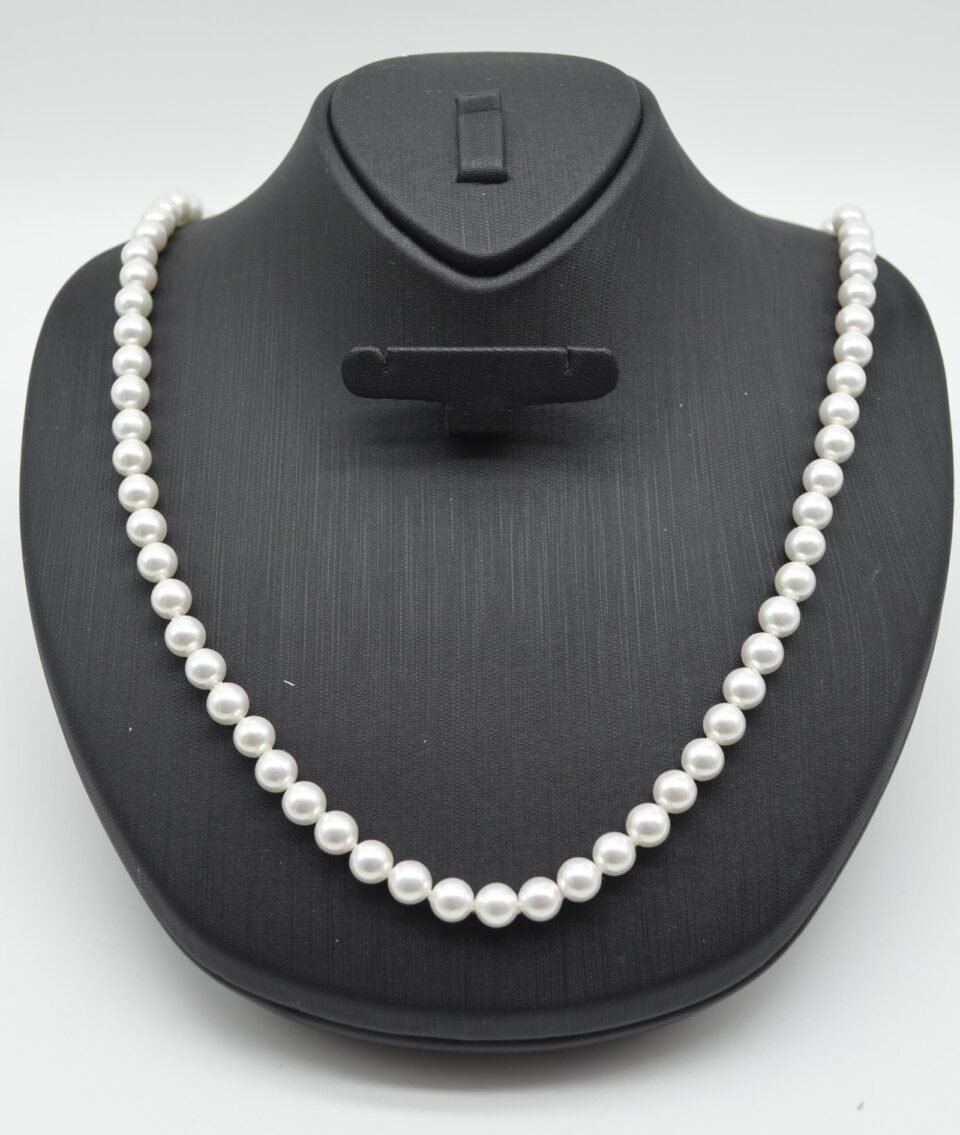Necklace 6mm/ white